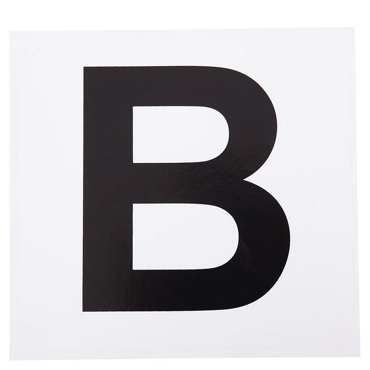 Premiere Manegeletter Stickers H-E-K-M-B-F-A-C