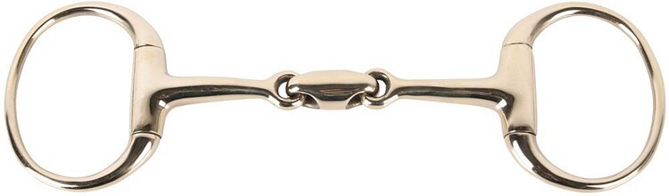 Harry's Horse Bustrens Gold, dubbelgebroken, oval-link