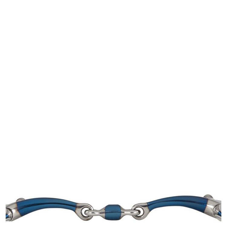 BR dubbel gebroken kneveltrens Sweet Iron 14 mm