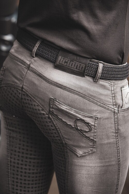 Harry's Horse Rijbroek heren Liciano Denim Full Grip