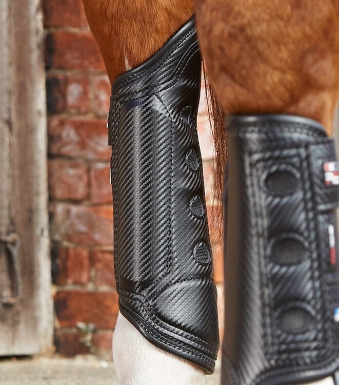 Premier Equine Carbon Tech Aircooled Eventing beschermers Achterbeen