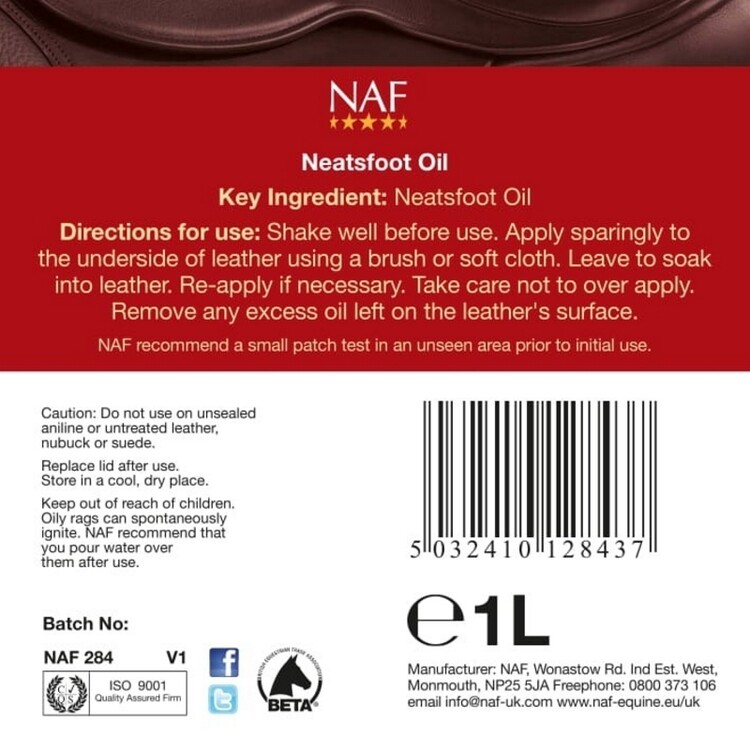 NAF Leather Neatsfoot Oil