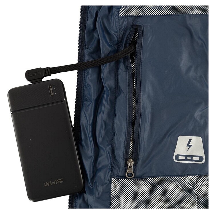 WHIS Verwarmde Stepped Bodywarmer Coach