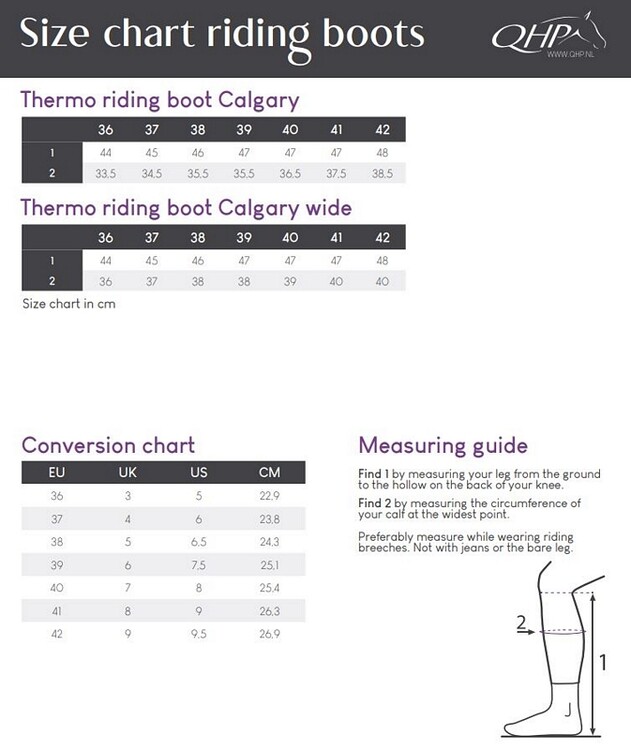 QHP Thermo Winterrijlaars Calgary Adult N