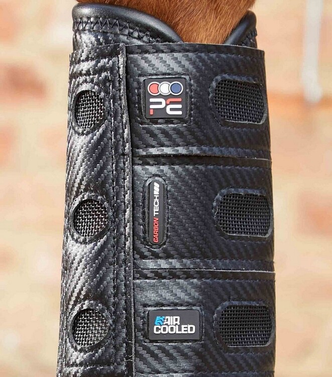 Premier Equine Carbon Tech Aircooled Eventing beschermers Voorbeen