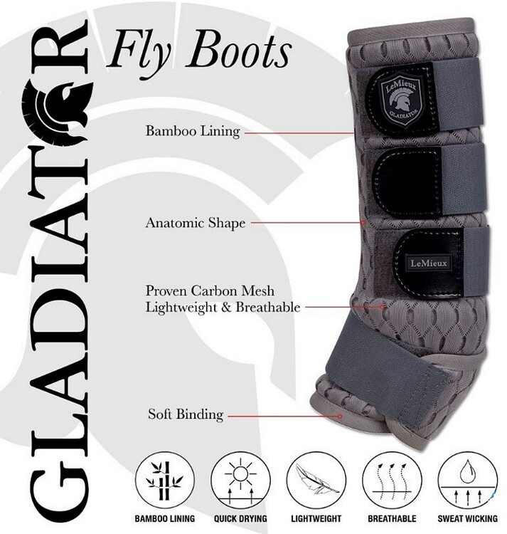 LeMieux Gladiator Mesh Fly Boots