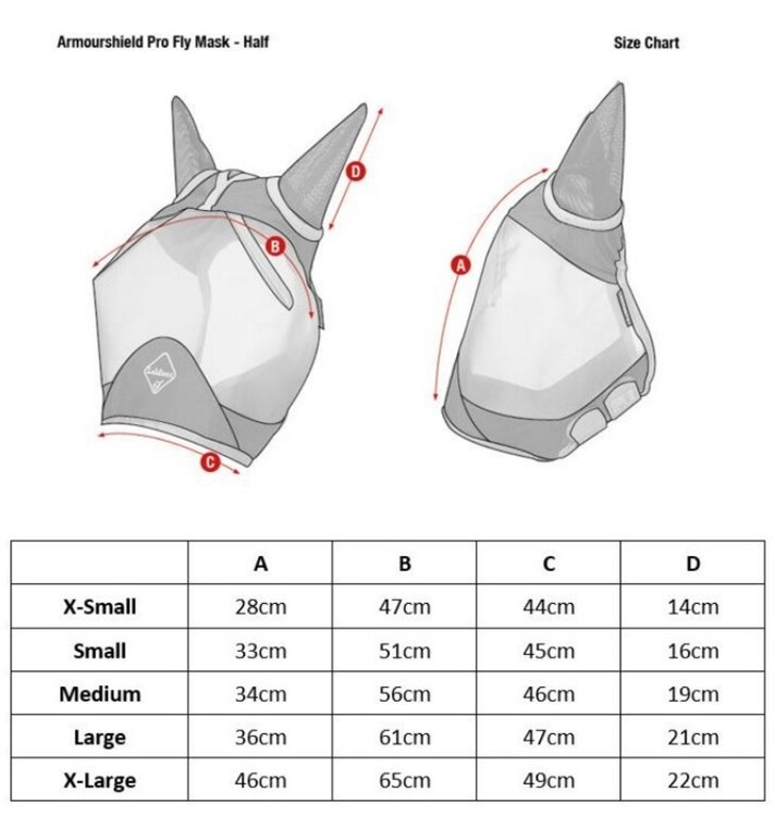 LeMieux Armour Shield PRO Vliegenmasker  Half Mask