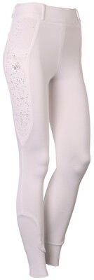 Harry's Horse Riding Tights Equitights EQS Burgundy Full Grip