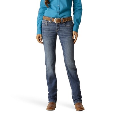 Ariat REAL Everlee Mid Rise Straight Jeans ladies