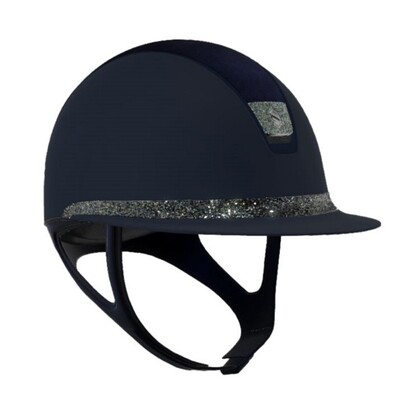 Samshield 2.0 Miss Shield Shadowmatt Crystal Fabric OceanDepth Safety helmet