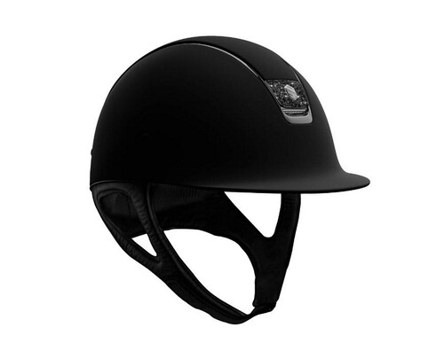 Samshield Shadowmatt Blazon Crystal Fabric Safety Helmet
