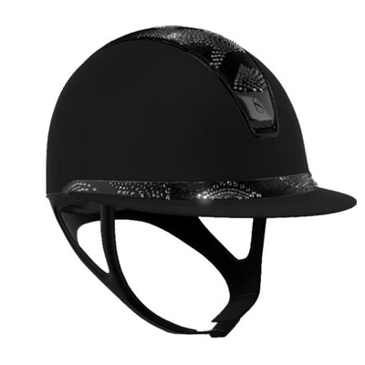 Samshield 2.0 Miss Shield Shadowmatt Crystal Intarsia Safety helmet