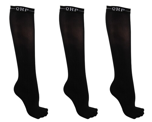 QHP Knee Stockings Color (set of 3)