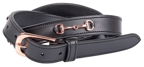 Harry's Horse Belt Leather Rosegold Bit