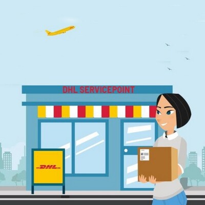 DHL Returnlabel Germany to The Netherlands