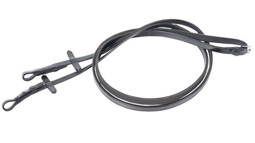 Harry's Horse Leather reins with rubber side