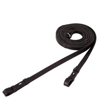 BR Leather Dressage Reins w/ Rubber 16mm