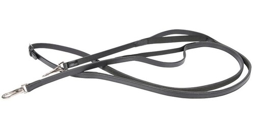 Harry's Horse Leather Reins with Elastic + Anti-slip