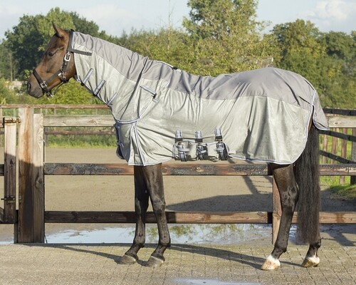 QHP Anti-fly Rug Combo with neck and waterproof back