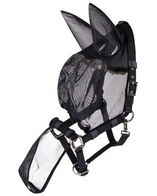 QHP Halter-fly mask combi with ears