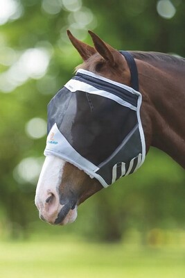 Shires FlyGuard Pro Fine Fly Mask Earless