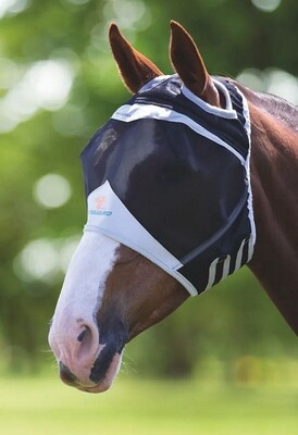 Shires FlyGuard Fine Mesh Flymask without Ears