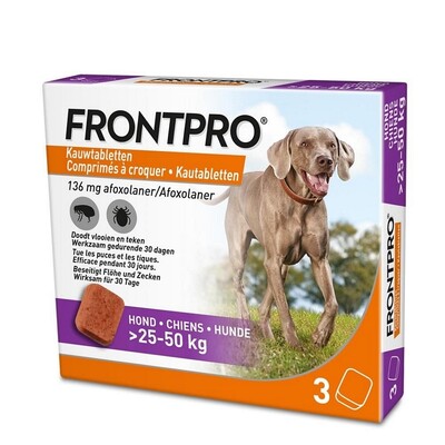 Frontpro XL - Flea and tick protection