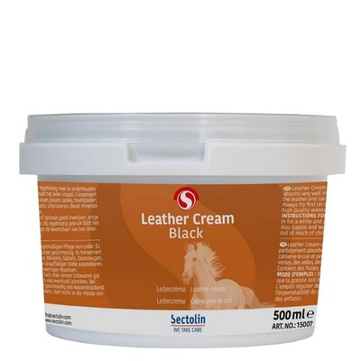 Sectolin Leather grease black 500ml