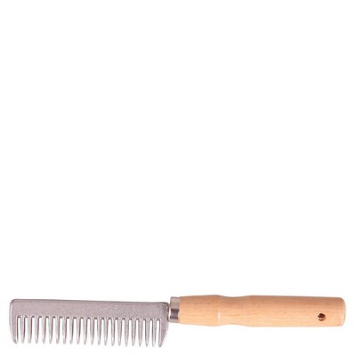 Premiere Mane comb with wooden handle