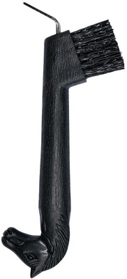Harry's Horse Hoofpick with brush and horsehead handle