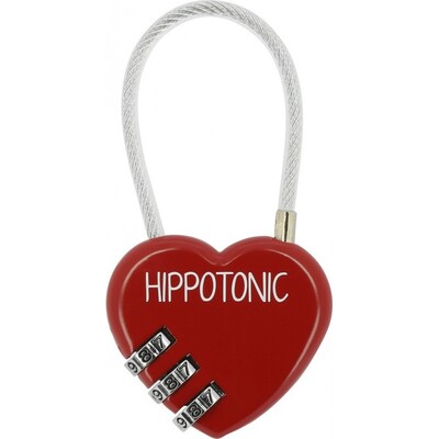 HippoTonic Padlock Heart for groomingbox