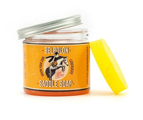 Belpo Saddle Soap 500ml + sponge