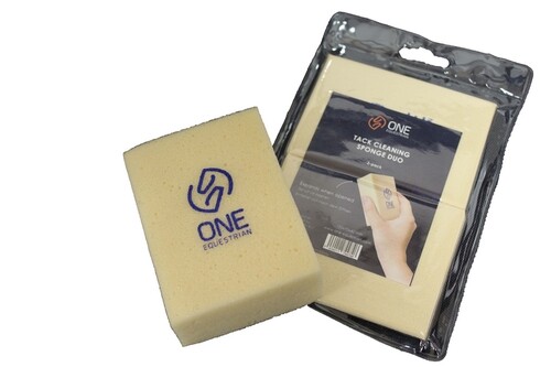 ONE Equestrian Tack cleaning sponge duo