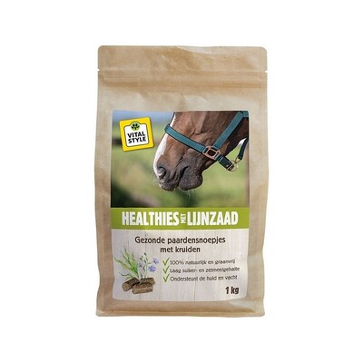 VITALstyle Horse Treats - Healthies with Linseed 1kg
