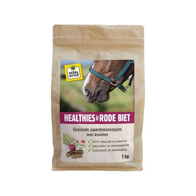 VITALstyle Horse Treats - Healthies with Red Beet 1kg