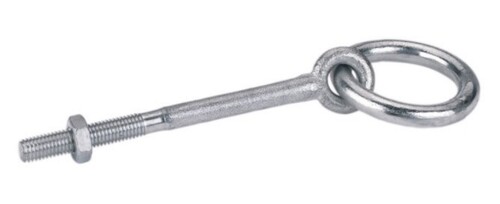 Kerbl Bar ring with threaded screw 10mm/140mm
