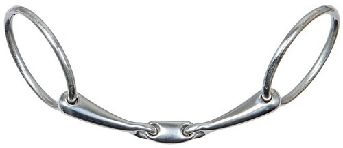 Harry's Horse Loose ring snaffle, french mouth, Comfort-lock 14mm