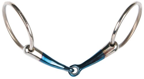 Harry's Horse Loose ring snaffle leightweight sweet iron
