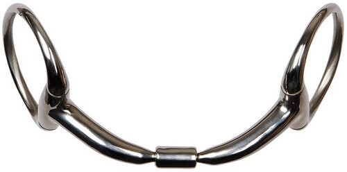Harry's Horse Eggbut snaffle Roll-R, 14mm French mouth