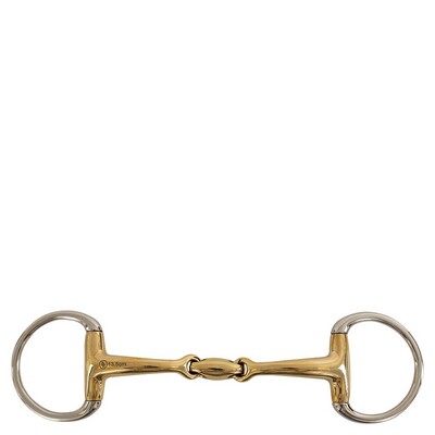 BR Double Jointed Eggbutt Snaffle Soft Contact Magic System 16mm