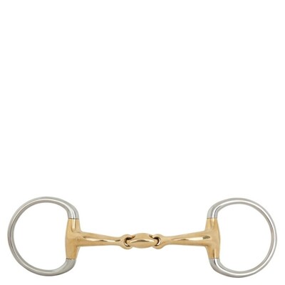 BR Double Jointed Eggbutt Snaffle Soft Contact 16 mm