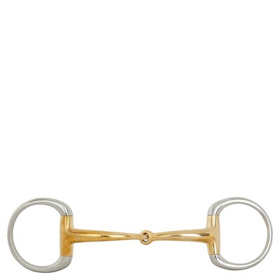 BR Single Jointed Eggbutt Snaffle Soft Contact 16 mm