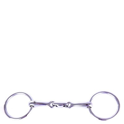 BR Double Jointed Loose Ring Snaffle Pony 14 mm