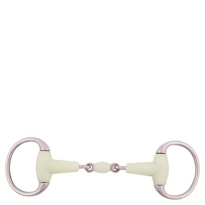 BR Double Jointed Eggbutt Snaffle Apple Mouth 18 mm