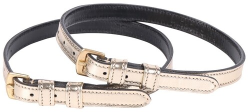 Harry's Horse Leather spur straps Gold